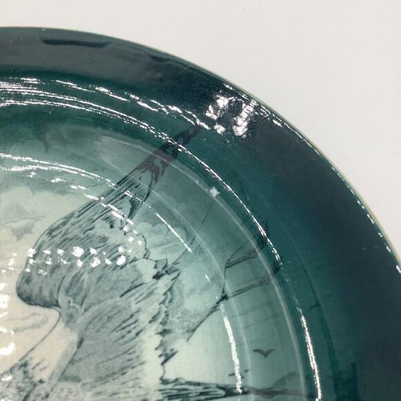 Rare Antique 1907 Semi Vitreous BUFFALO POTTERY  9 3/8" Plate #1321 - Picture 2 of 5